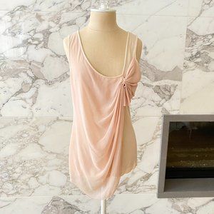 COPY - Anthropologie Blush Drapey Tank top by Deletta M
